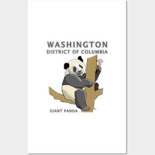 Washington, District of Columbia - state symbols - Giant Panda Posters and Art